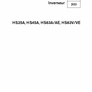 7739059  HS25A.HS45A.HS63A.AE.HS63V.VE